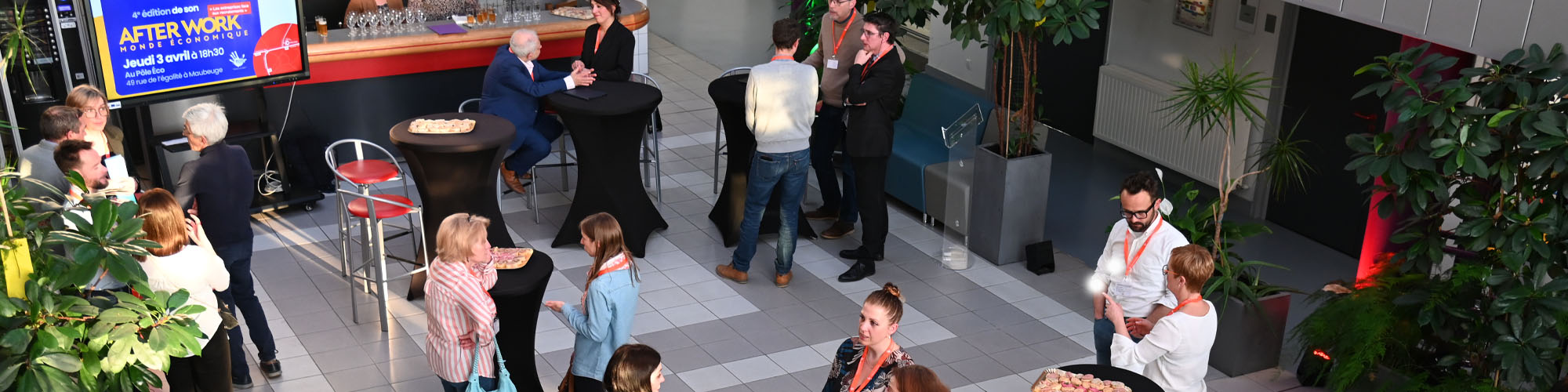 Un Afterwork dédié à l’emploi et la formation professionnelle